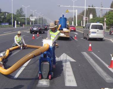 標線擦除清理設備拋丸機